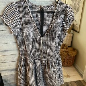 Gingham romper